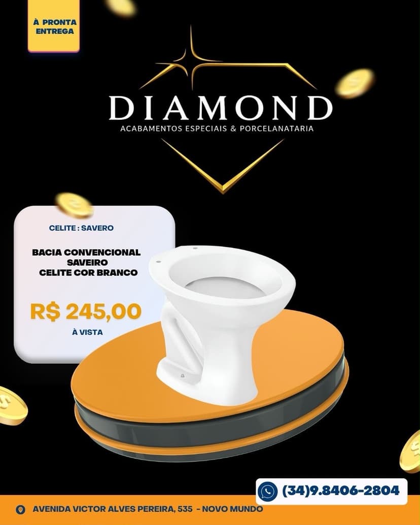 Ana Aline -Diamond Acabamentos -Marmoraria&Porcelanataria